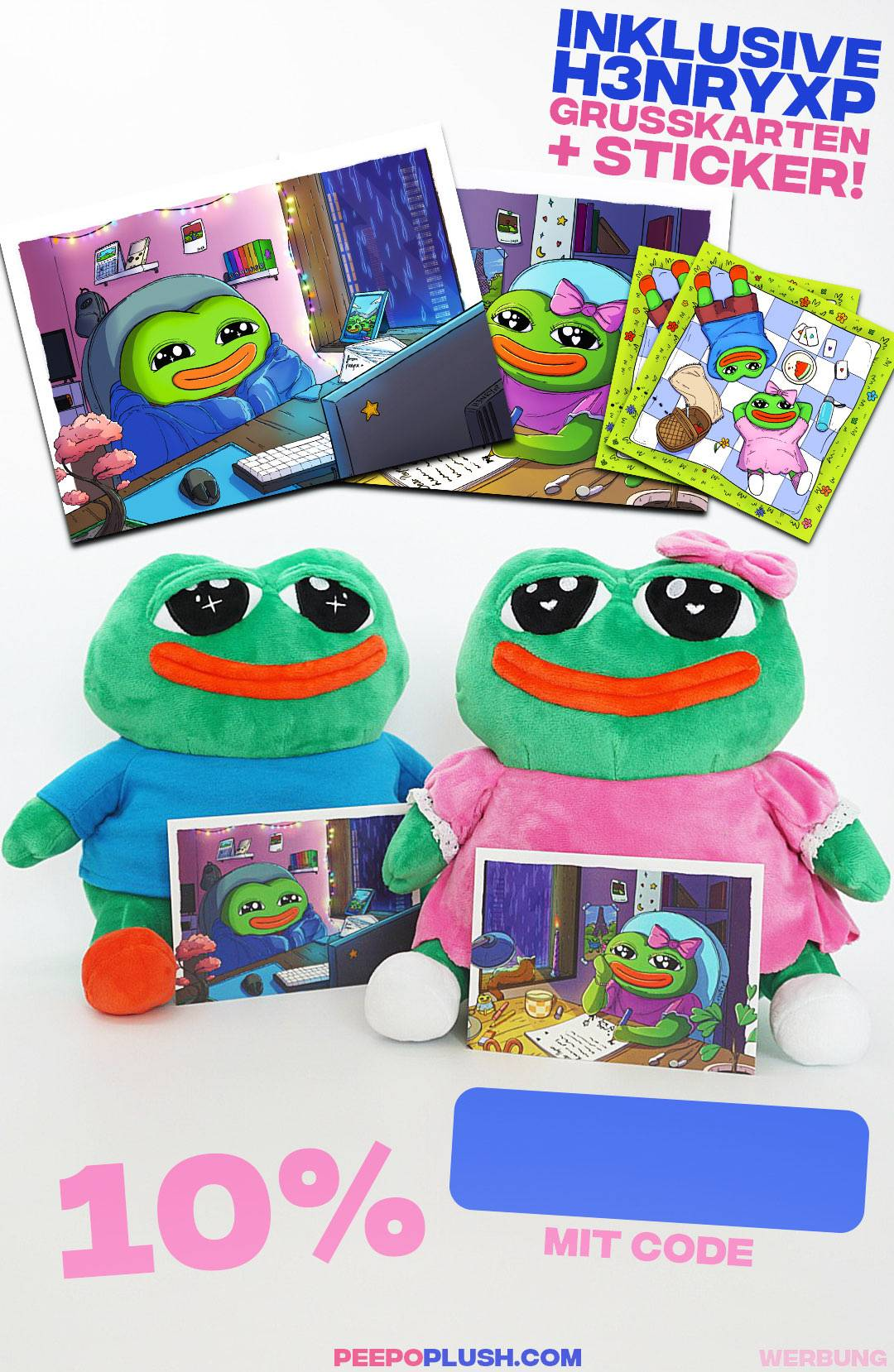 PeepoPlush Werbebild